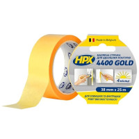 Малярна стрічка HPX 4400 FP3825 38 мм × 25 м (помаранчева) — точне фарбування без підтікання