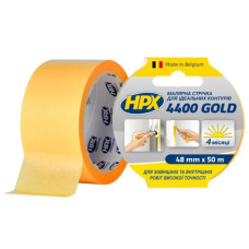 Малярна стрічка HPX FP5050 48 мм × 50 м помаранчева — професійна стрічка Fine Line з Японської washi паперу