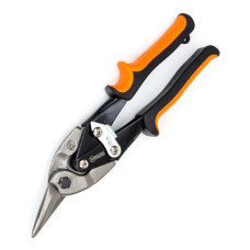 Ножиці по металу Polax Cr-V  250 мм прамі Cr-V (25-003)