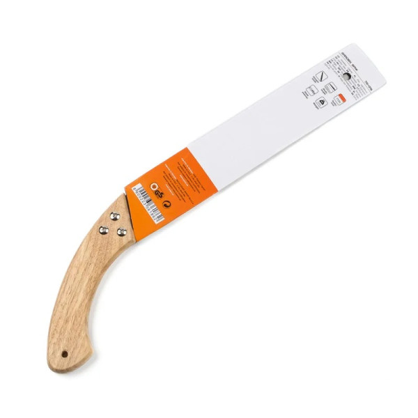 Ножівка садова Polax 350 мм дерев'яна ручка (70-019)