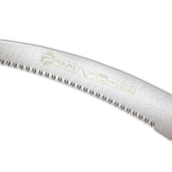 Ножівка садова Polax 350 мм дерев'яна ручка, вигнуте лезо (70-018)