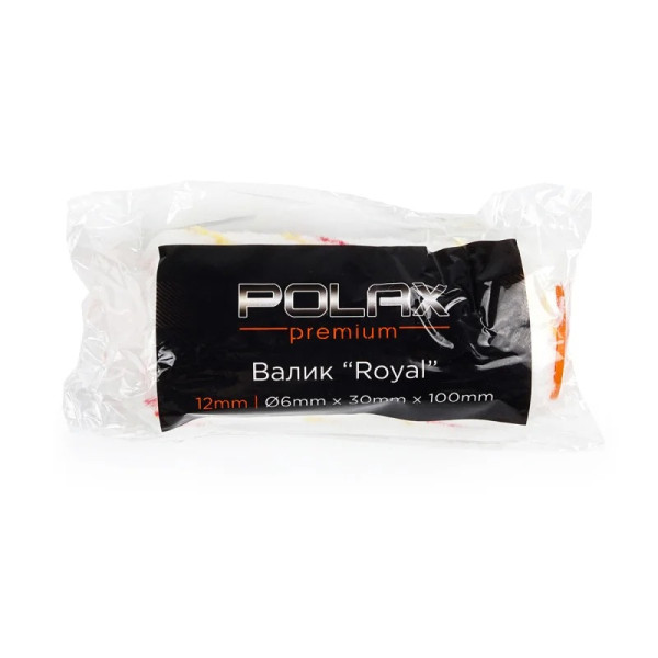 Валик поліамідовий "Роял" Polax 6х30х100 мм (02-015)