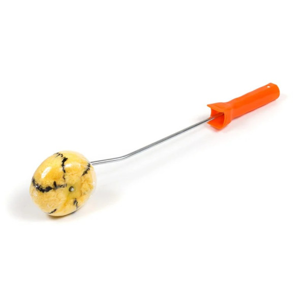 Валик для фарбування кутів "Преміум" Polax 6х100х40 мм професійний з ручкою (21-011)