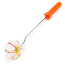 Валик для фарбування кутів "Роял" Polax 6х100х40 мм професійний з ручкою (21-010)