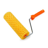 Валик структурный Polax "Горошек"  8х80х250 мм профессиональный с ручкой (21-008)