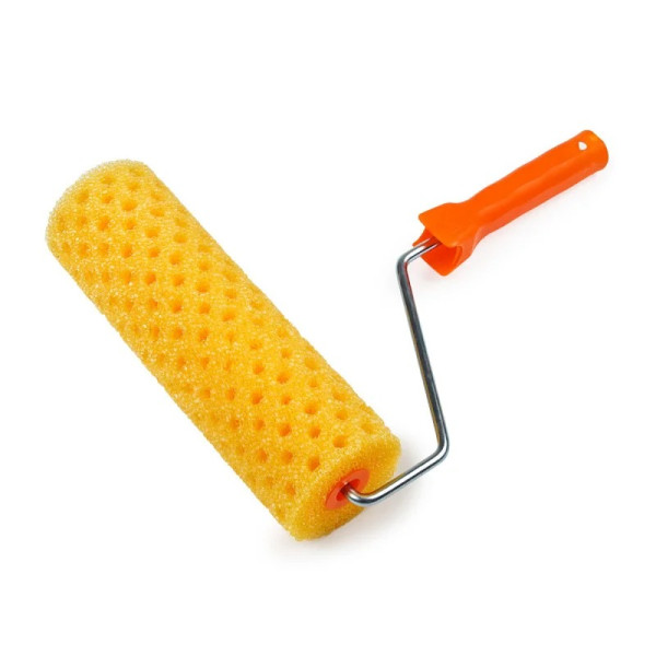 Валик структурний Polax "Горошок"  8х80х250 мм професійний з ручкою (21-008)