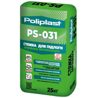 Стяжка для підлоги армована Поліпласт PS-031 10–100 мм, 25 кг