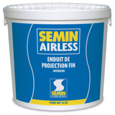 Финишная шпатлёвка SEMIN AIRLESS FIN 25 кг для безвоздушного нанесения