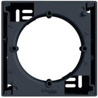 Коробка для зовнішнього монтажу Schneider Asfora 1-постова антрацит EPH6100171
