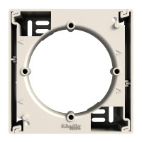 Коробка для зовнішнього монтажу Schneider Asfora 1-постова бежевий EPH6100123