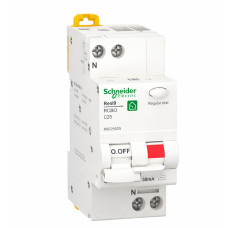 Устройство защитного отключения (УЗО) Schneider Electric RESI9 2P, 25A, 30mA, АС, 6кА