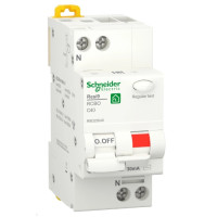 Устройство защитного отключения (УЗО) Schneider Electric RESI9 2P, 40A, 30mA, АС, 6кА