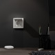 Розетка Schneider Electric Asfora EPH3100321 з кришкою, з заземленням, з захисними шторками, IP44