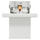 Розетка Schneider Electric Asfora EPH3100121 із заземленням та кришкою біла IP20