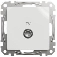 Розетка TV Schneider Electric Sedna кінцева внутрішня