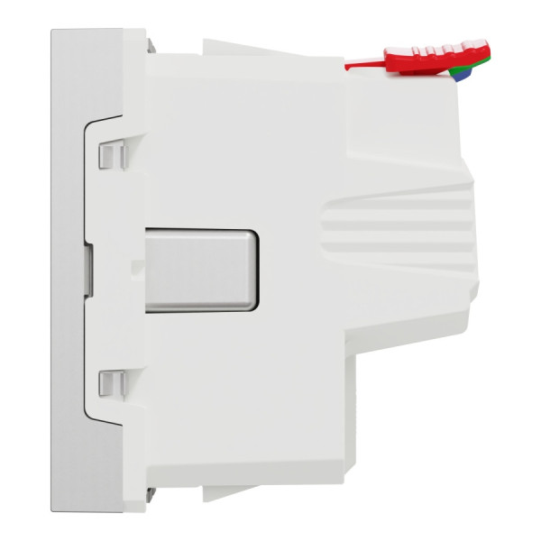 Розетка Schneider Unica 1-постова зі шторками NU305730