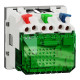Розетка Schneider Unica з заземленням, шторками та USB NU301730