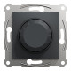 Світлорегулятор Schneider Asfora поворотний LED антрацит EPH6800171