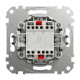 Перемикач двоклавішний Schneider Sedna Design білий SDD111108