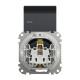 Розетка одинарна Schneider Sedna із заземленням з кришкою та шторками IP44 SDD214024