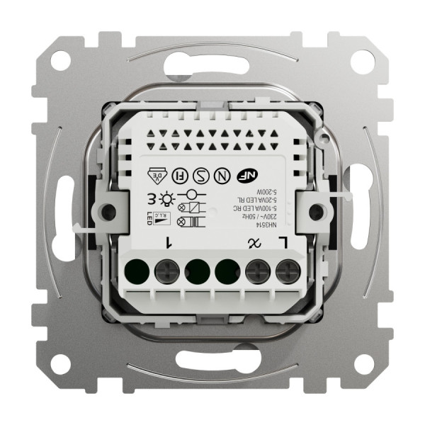 Світлорегулятор Schneider Sedna Design поворотний LED SDD113502