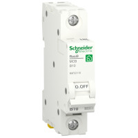 Автоматичний вимикач Schneider Electric Resi9 6kA 1P 16A В