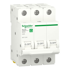 Автоматичний вимикач Schneider Electric Resi9 6kA 3P 20A C