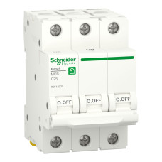 Автоматичний вимикач Schneider Electric Resi9 6kA 3P 25A C