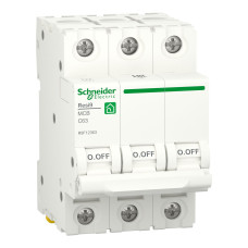 Автоматичний вимикач Schneider Electric Resi9 6kA 3P 63A C