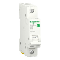 Автоматичнийй вимикач Schneider Electric RESI9 32А 1P 6кA крива В