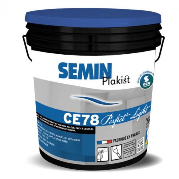 Semin CE-78 Perfect Light шпаклёвка для швов гипсокартона 20 кг.