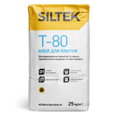 SILTEK Т-80 Клей для плитки, 25 кг