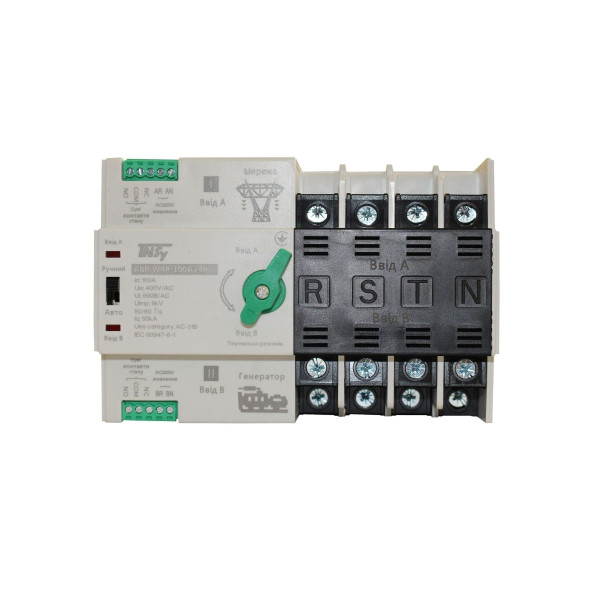 Автоматичний перемикач АВР TNSy W4R 100A 4P