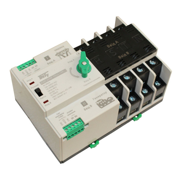 Автоматичний перемикач АВР TNSy W4R 100A 4P