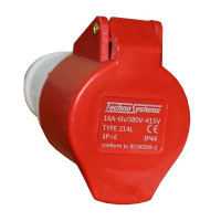 Розетка переносна TNSy 214 3Р+PЕ 16А 380В IP44