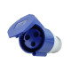 Розетка переносна TNSy 223 2Р+PЕ 32А 220В IP44