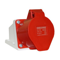 Розетка стационарная TNSy 125 3Р+PЕ+N 32А 380В IP44