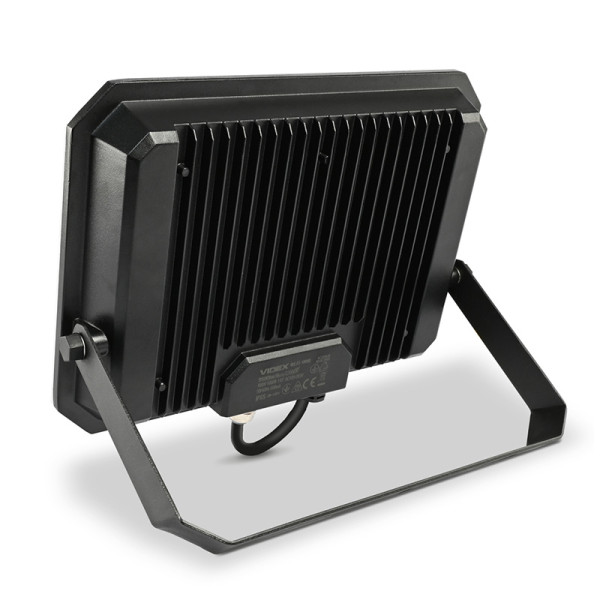 LED прожектор VIDEX F3 100W 5000K 220V Black (VLE-F3-1005B)
