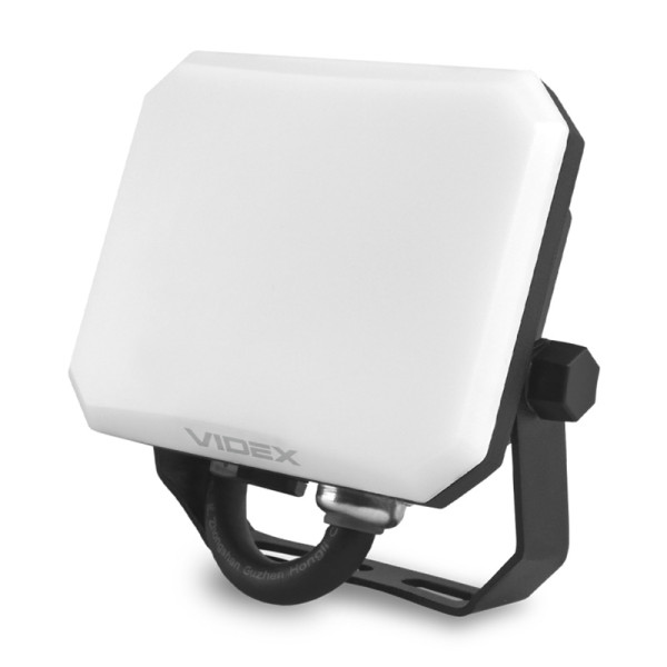 LED прожектор VIDEX F3 10W 5000K 220V Black (VLE-F3-0105B)