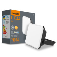 LED прожектор VIDEX F3 20W 5000K 220V Black (VLE-F3-0205B)