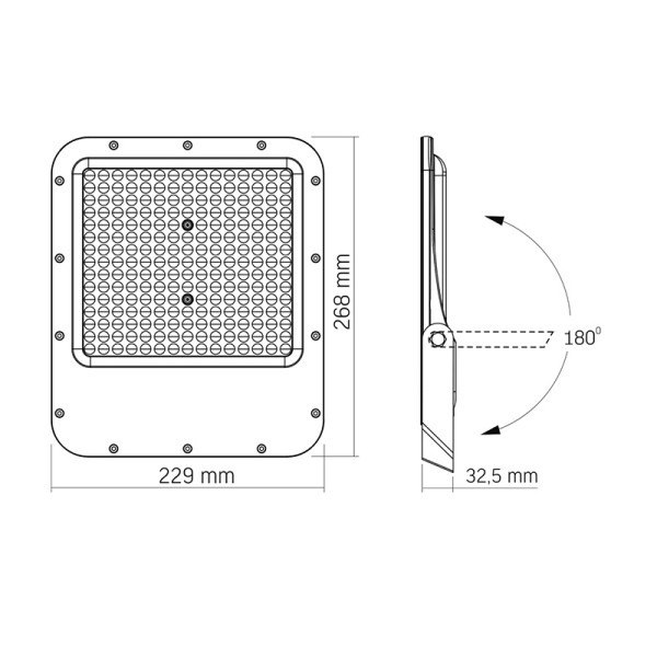 LED прожектор VIDEX PREMIUM F2 150W 5000K
