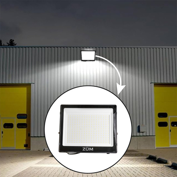 Прожектор світлодіодний ZUM F02-200W 6400K