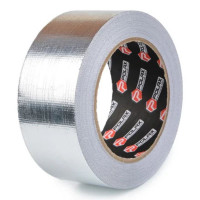 Алюминиевая армированная лента POLAX 50мм × 25м (101-107)