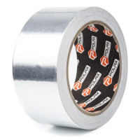 Алюминиевая клейкая лента POLAX 50 мм × 25 м (101‑011)