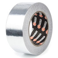 Алюминиевая клейкая лента POLAX 50мм × 50м (101‑012)