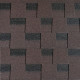 Битумная черепица SIM SHINGLE "EFFECT" красно-коричневая (2,52 м²)