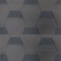 Бітумна черепиця SIM SHINGLE HEXAGONAL каштан (2,52 м²)