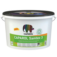 Краска интерьерная матовая Caparol Samtex 3 E.L.F. База А, 10 л