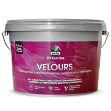 Краска Dufa Velours P110 10 л — шелковисто-матовая латексная краска для интерьера, белая
