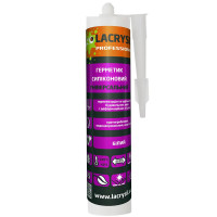 Герметик силиконовый универсальный прозрачный LACRYSIL 0,28 кг